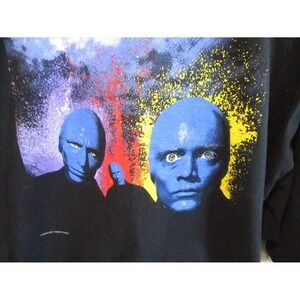 Vintage Blue Man Group Pyramid Creations Live At Luxor T Shirt Size XL-EUC